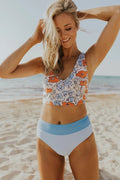 FLORAL PRINT BIKINI SET