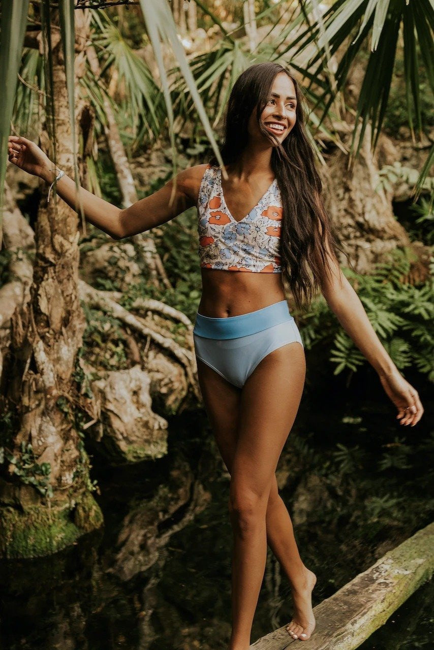 FLORAL PRINT BIKINI SET