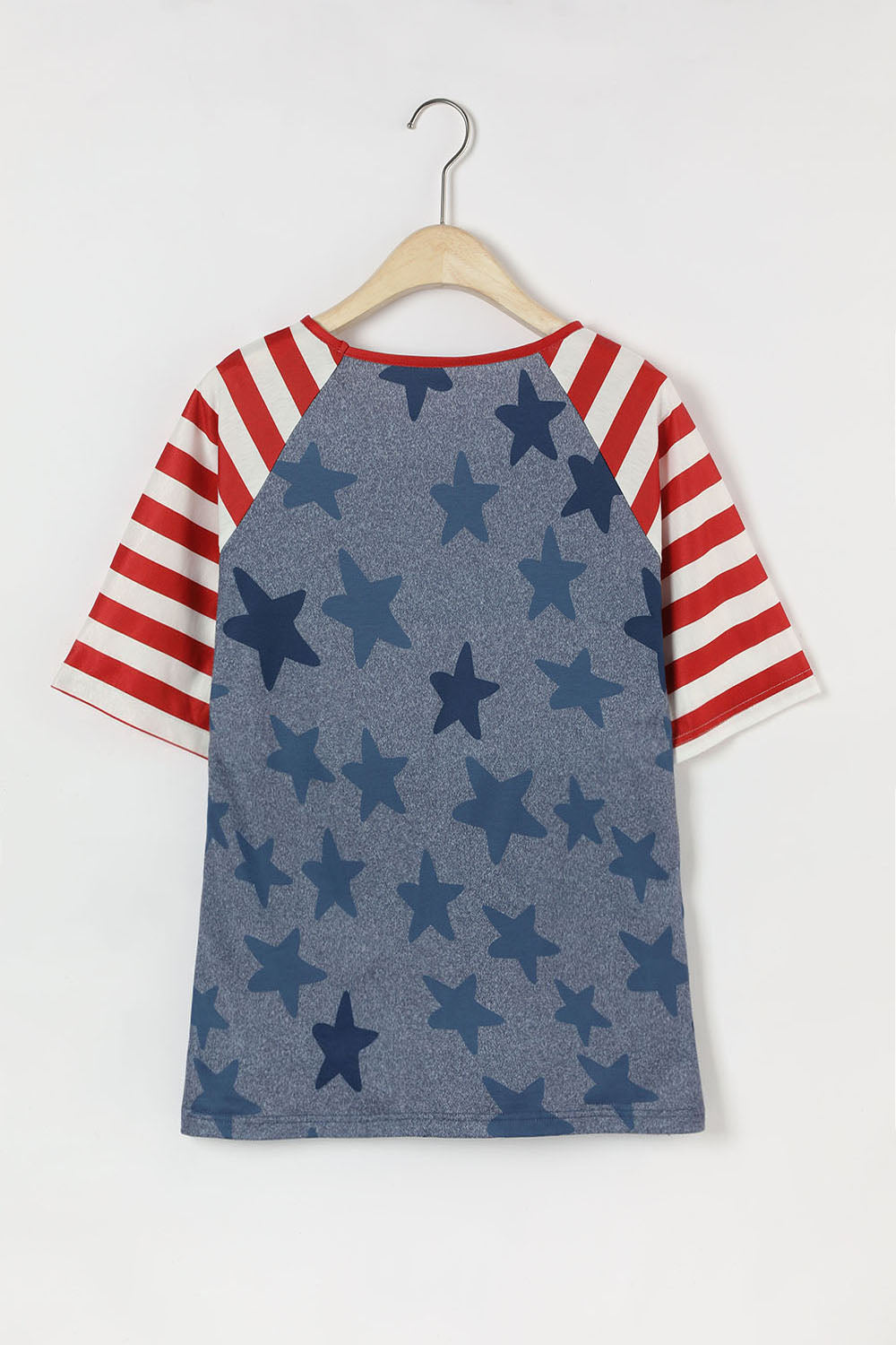 Cotton-Blend Short Sleeve Casual Shift T-Shirts